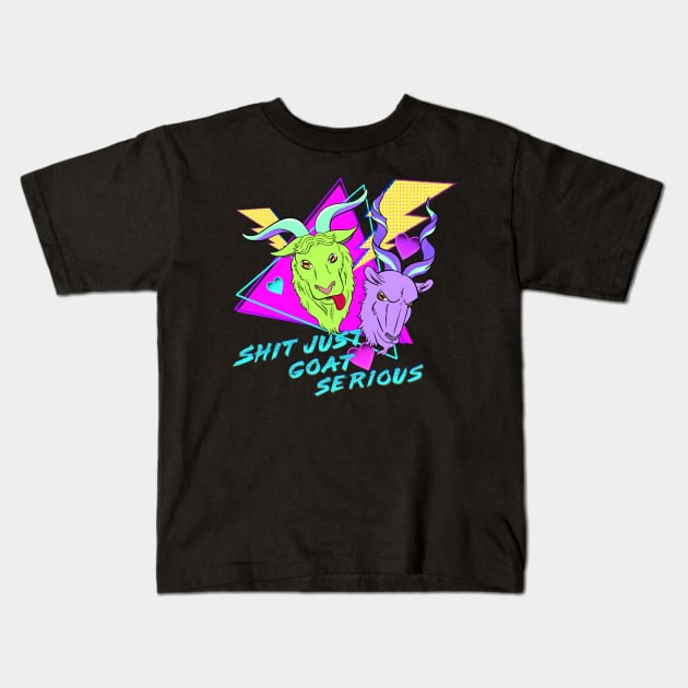 Goat Boys Kids T-Shirt by ChangoATX